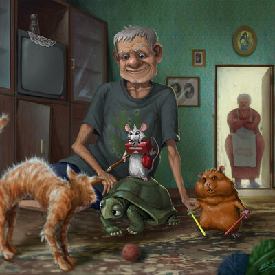 Artwork of contest