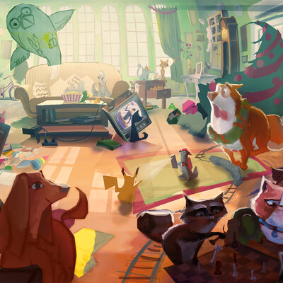 Artwork of contest
