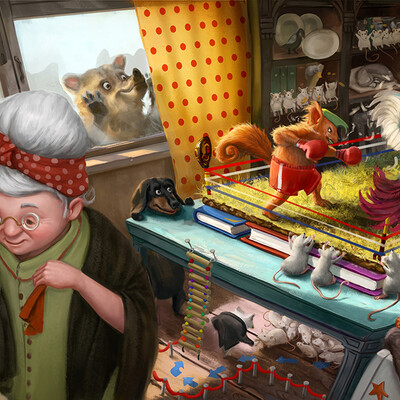 Artwork of contest