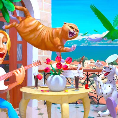 Artwork of contest
