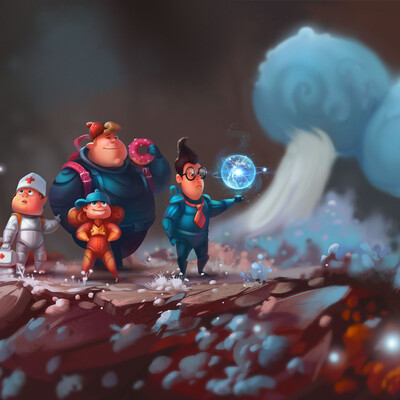 Artwork of contest
