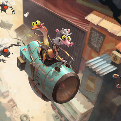 Artwork of contest