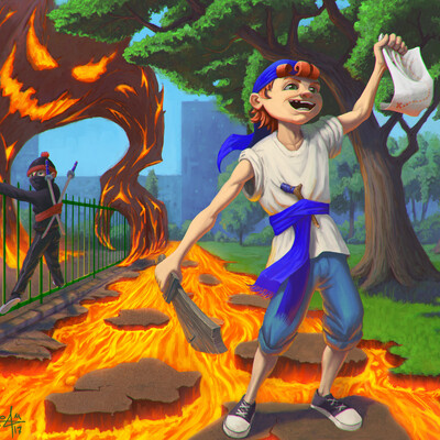 Artwork of contest
