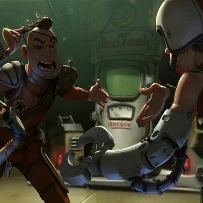 Artwork of contest
