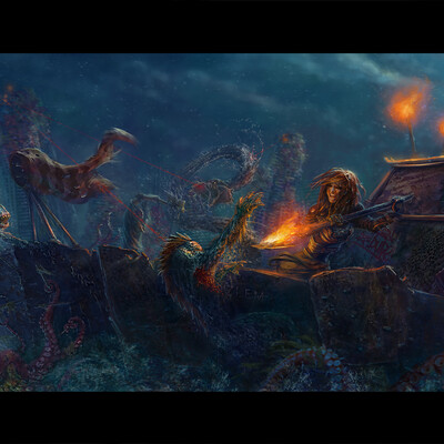Artwork of contest