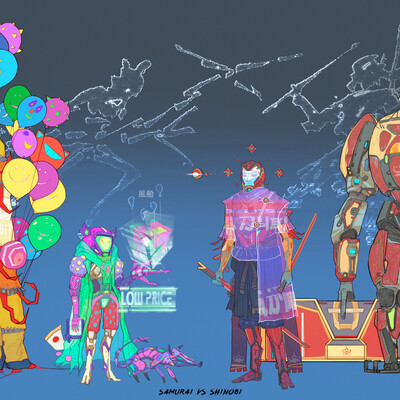 Artwork of contest