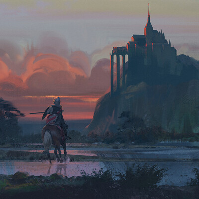 Sunset Castle