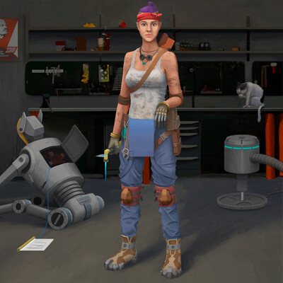Mother's mechanic friend
