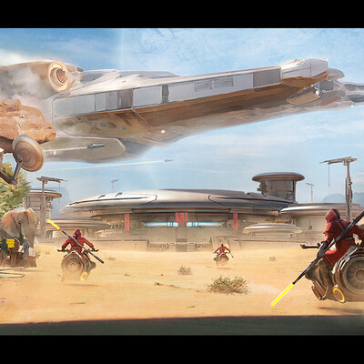 Desert city
