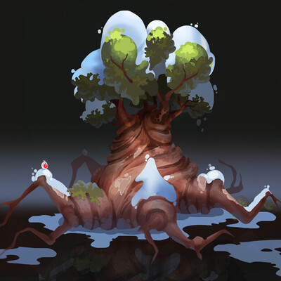 The winter tree