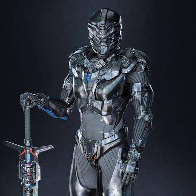 Sci-fi Warrior