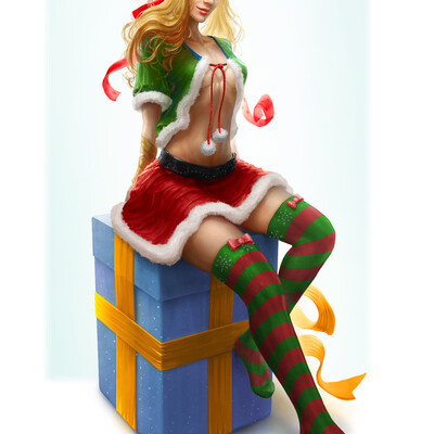 Christmas girl (2)