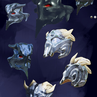 Helmet sketches