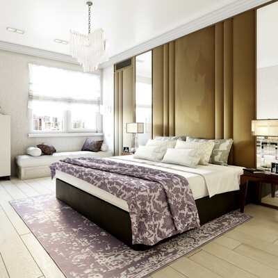 room on Leninsky Avenue, according to the technical task of the designer.