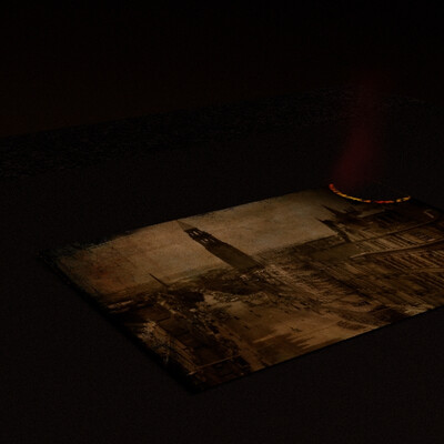 Burning photo
