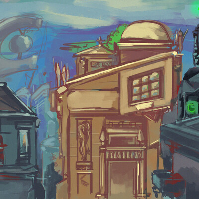 Old city (sketch)