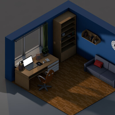 Isometric room