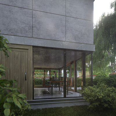 Exterior for Hydra Renderer