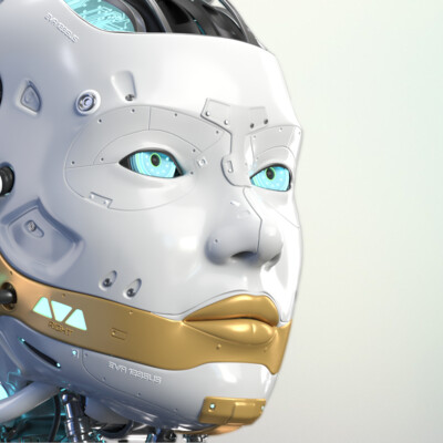 Cyber head "Eva"