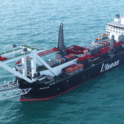 Pipelay vessel Audacia Allseas