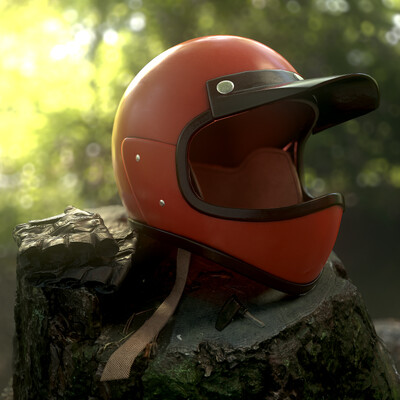 Soviet motorcycle helmet "Салют-1"