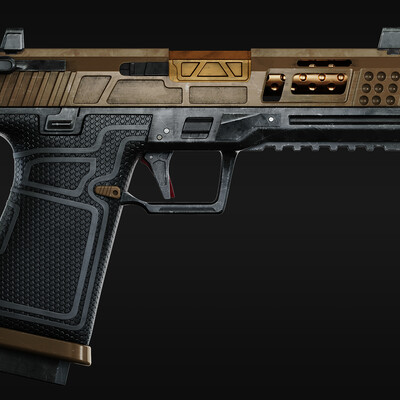 WEI RESEARCH Raptor mk1 Assualt Pistol
