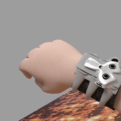 Cool glove with claws