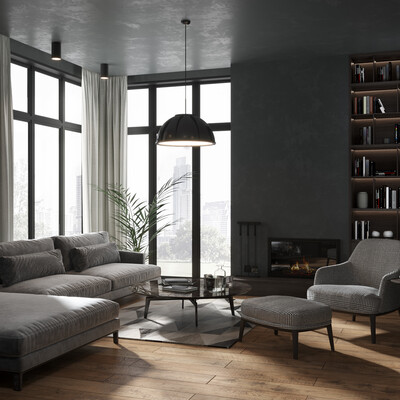 Living room interior