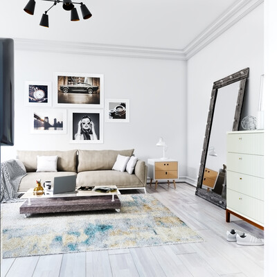 Scandinavian style interior