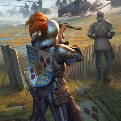 Lyrian Arbalest - Gwent Card