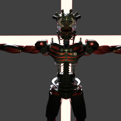 Cyberpunk demon