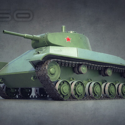 T-50 - Soviet light tank