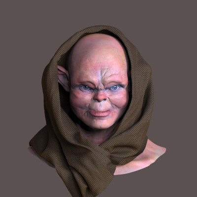 creature bust