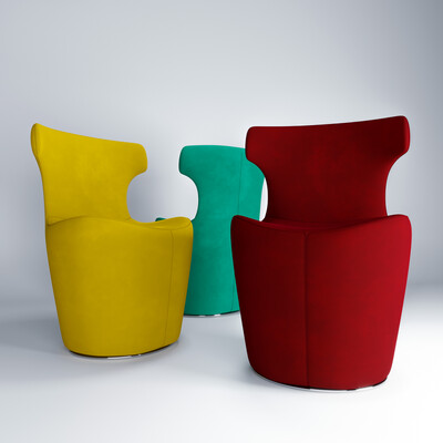 B&B ITALIA - Mini Papilio chairs