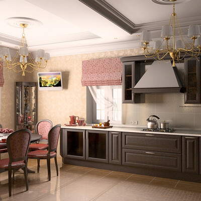 Classical kitchen
