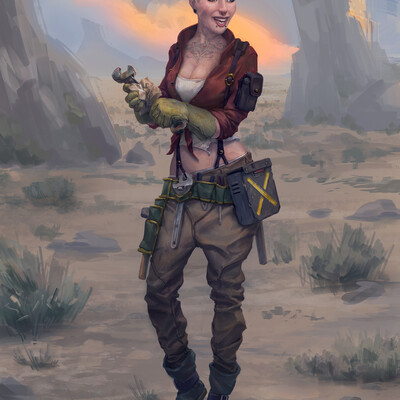 Mechanic girl