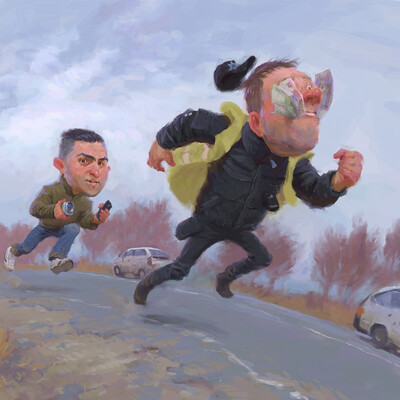 Police Officer - Stop!