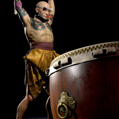 Taiko drummer