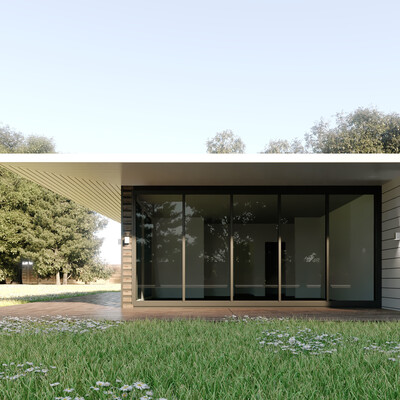 Frame house