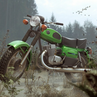motorcycle sunrise 3M