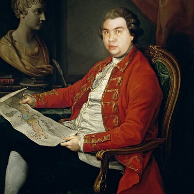 Painting portraits