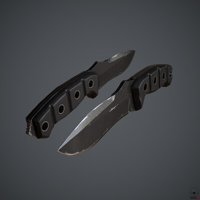Knife Sibert Model | Lowpoly