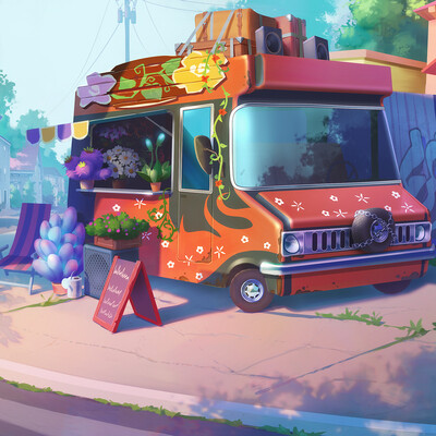 Flower seller