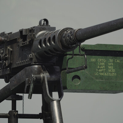 machine gun