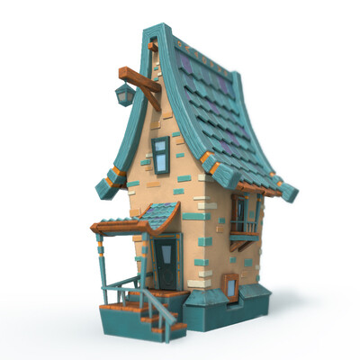 Stylezed Low-poly House