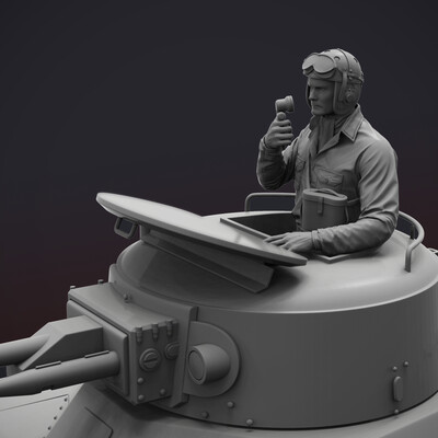 Tank crew cloth, 3d printing