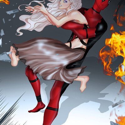 Deadpool &Daenerys Targaryen