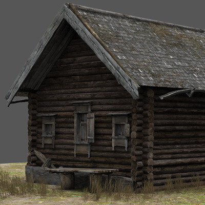 Wood Hut