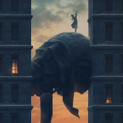 An Evening Trumpeter