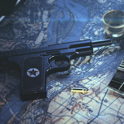 TT-33 Tokarev Pistol